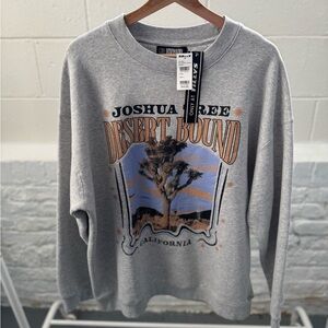 Gray Joshua Tree Sweatshirt